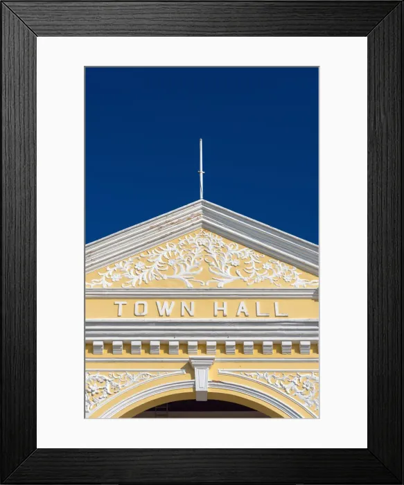 Framed Print : Malaysia, Penang, Georgetown, Town Hall
