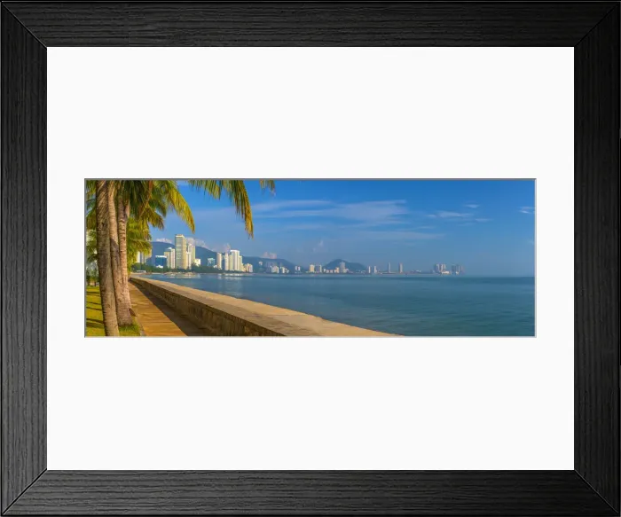 Framed Print : Malaysia, Penang, Georgetown, Modern Skyline Framed Print : Malaysia, Penang, Georgetown, Modern Skyline