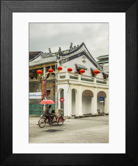 Framed Print : Thai Pak Koong Temple, George Town, Penang Island, Malaysia Framed Print : Thai Pak Koong Temple, George Town, Penang Island, Malaysia