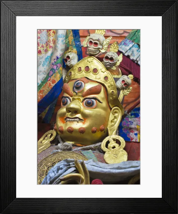 Framed Print : MONGOLIA, Ulaanbaatar, Monastery -Museum of Choijin Lama