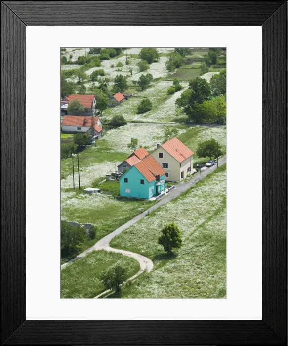 Framed Print : Montenegro, Cetinje, Springtime