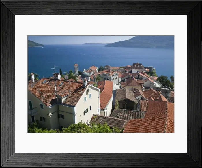 Framed Print : Montenegro, Adriatic coast, Bay of Kotorska, Herceg Novi Framed Print : Montenegro, Adriatic coast, Bay of Kotorska, Herceg Novi