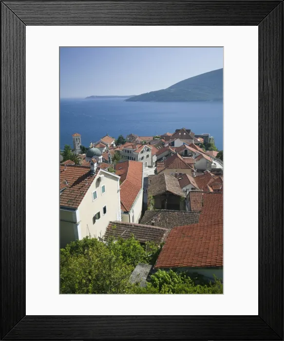 Framed Print : Montenegro, Adriatic coast, Bay of Kotorska, Herceg Novi Framed Print : Montenegro, Adriatic coast, Bay of Kotorska, Herceg Novi