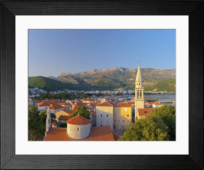 Framed Print : Montenegro, Budva, Old Town, Stari Grad, Church of the Holy Trinity, Crkva Sv. Trojice Framed Print : Montenegro, Budva, Old Town, Stari Grad, Church of the Holy Trinity, Crkva Sv. Trojice