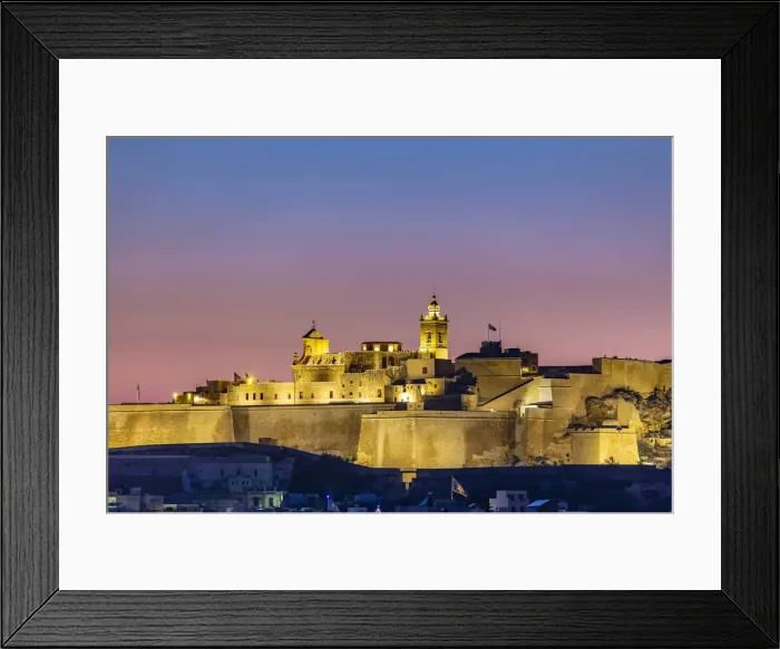 Framed Print : Malta, Gozo, Victoria (Rabat), Old Citadel Framed Print : Malta, Gozo, Victoria (Rabat), Old Citadel