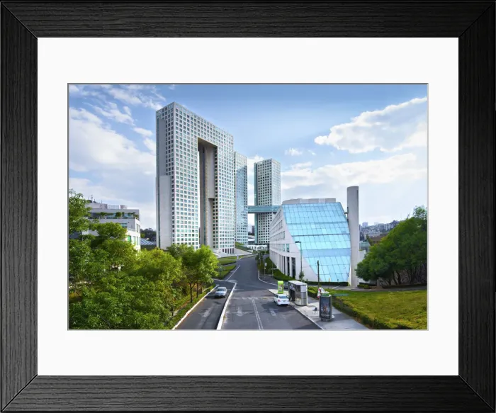 Framed Print : Mexico, Mexico City, The Pants Building, Pantalones, Santa Fe District Framed Print : Mexico, Mexico City, The Pants Building, Pantalones, Santa Fe District
