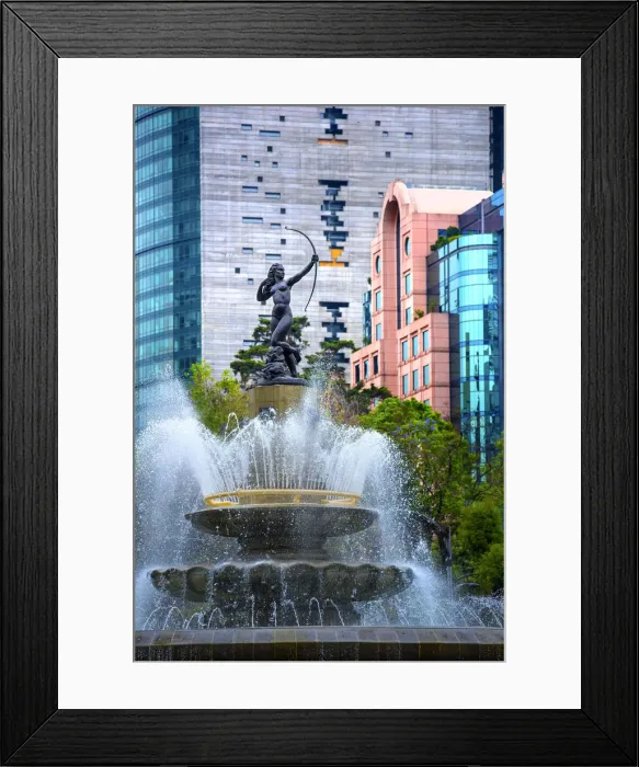 Framed Print : Mexico, Mexico City, Diana The Archer, Diana The Huntress Fountain, La Diana Cazadora Framed Print : Mexico, Mexico City, Diana The Archer, Diana The Huntress Fountain, La Diana Cazadora