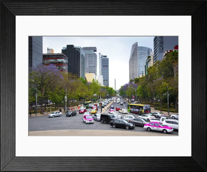 Framed Print : Mexico, Mexico City, Monument To Independence, Roundabout, Paseo de la Reforma Framed Print : Mexico, Mexico City, Monument To Independence, Roundabout, Paseo de la Reforma