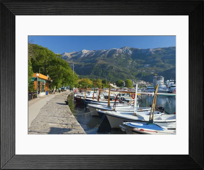 Framed Print : Montenegro, Budva Framed Print : Montenegro, Budva