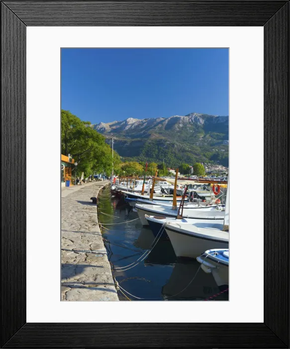 Framed Print : Montenegro, Budva Framed Print : Montenegro, Budva