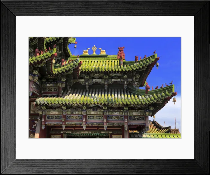 Framed Print : Winter Palace of the Bogd Khan, Ulan Bator, Mongolia Framed Print : Winter Palace of the Bogd Khan, Ulan Bator, Mongolia