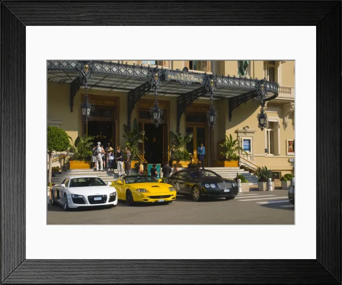 Framed Print : Grand Casino, Monte Carlo, Monaco, French Riviera Framed Print : Grand Casino, Monte Carlo, Monaco, French Riviera
