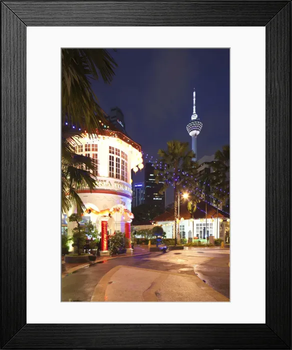 Framed Print : Malaysia Tourist Centre and KL Tower, Kuala Lumpur, Malaysia Framed Print : Malaysia Tourist Centre and KL Tower, Kuala Lumpur, Malaysia