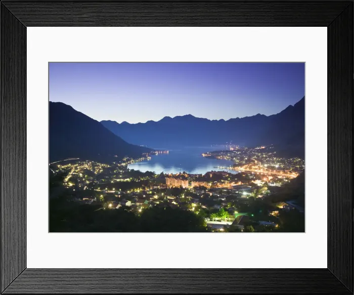 Framed Print : Montenegro, Kotor, Bay of Kotor, Southern Europes Deepset Fjord Framed Print : Montenegro, Kotor, Bay of Kotor, Southern Europes Deepset Fjord