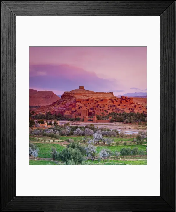 Framed Print : Ait Benhaddou, Atlas Mountains, Morocco Framed Print : Ait Benhaddou, Atlas Mountains, Morocco