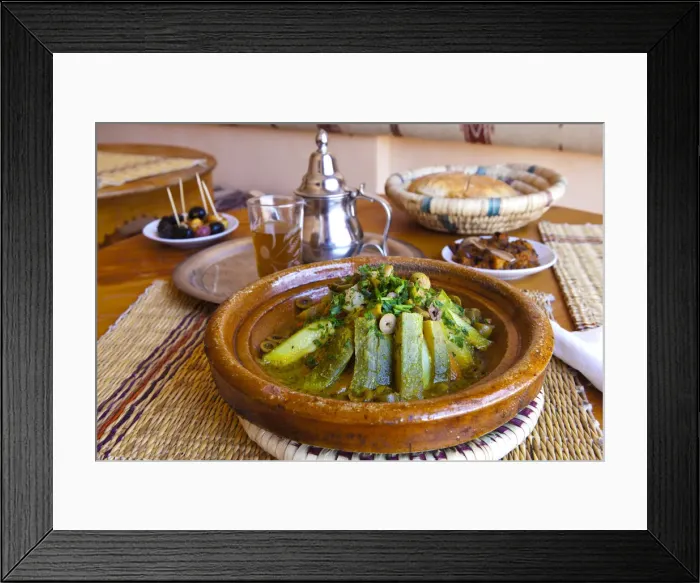 Framed Print : Traditional Moroccan Tagine, The Medina, Marrakesh, Morocco Framed Print : Traditional Moroccan Tagine, The Medina, Marrakesh, Morocco