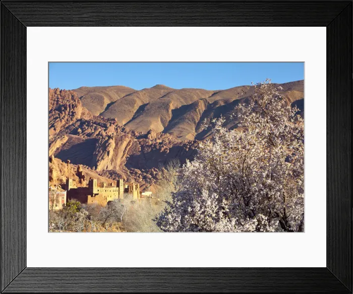 Framed Print : Ancient Kasbahs, Dades Gorge, Morocco Framed Print : Ancient Kasbahs, Dades Gorge, Morocco
