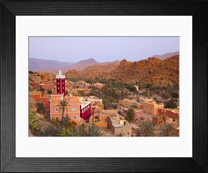 Framed Print : Red Mosque, Adai, Tafraoute, Anti Atlas, Morocco Framed Print : Red Mosque, Adai, Tafraoute, Anti Atlas, Morocco