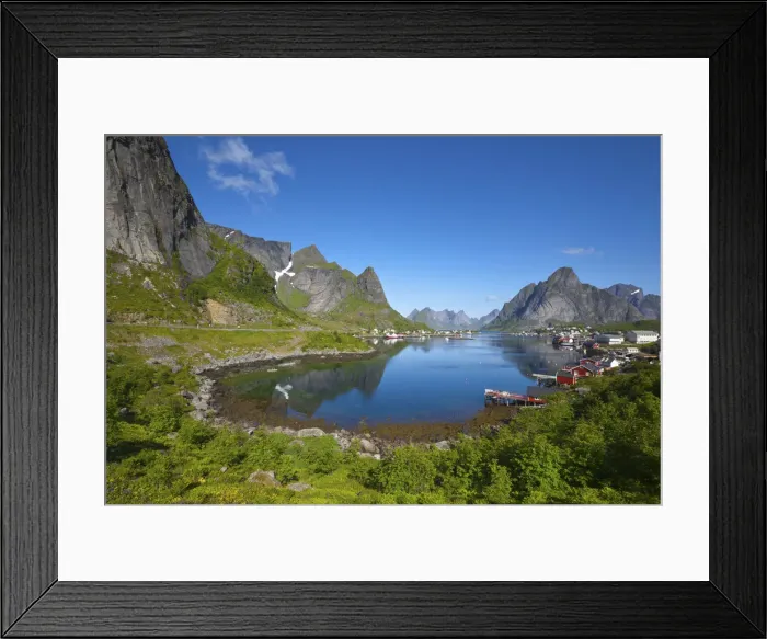 Framed Print : Reine, Moskenesoy, Lofoten, Nordland, Norway Framed Print : Reine, Moskenesoy, Lofoten, Nordland, Norway