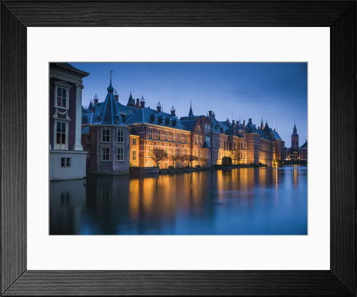 Framed Print : Netherlands, The Hague, Binnenhof Dutch Parliament buidings, dusk Framed Print : Netherlands, The Hague, Binnenhof Dutch Parliament buidings, dusk