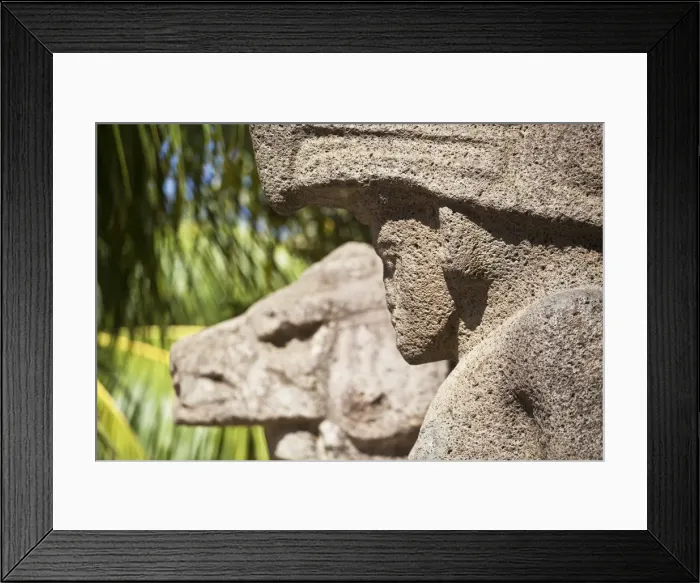 Framed Print : Nicaragua, Ometepe Island, Altagracia, Ancient statues Framed Print : Nicaragua, Ometepe Island, Altagracia, Ancient statues