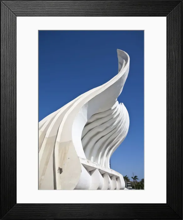 Framed Print : Nicaragua, Managua, Zona Monumental, Acoustic shell, designed by American Glen Howard Framed Print : Nicaragua, Managua, Zona Monumental, Acoustic shell, designed by American Glen Howard