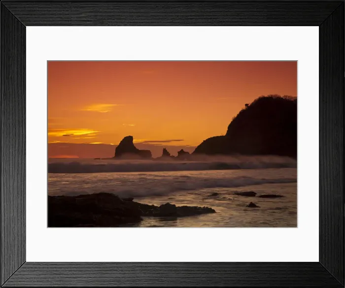 Framed Print : Nicaragua, San Juan Del Sur, Playa Madera at sunset Framed Print : Nicaragua, San Juan Del Sur, Playa Madera at sunset