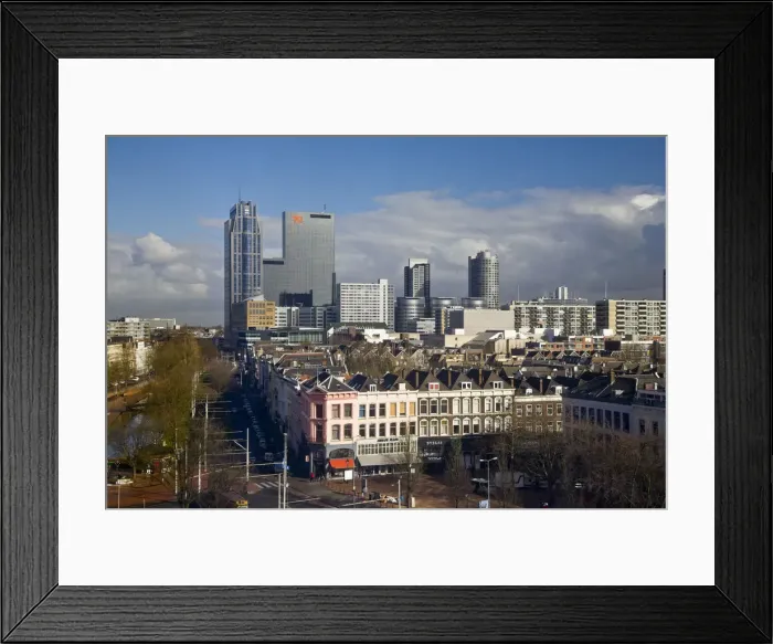 Framed Print : Downtown Rotterdam, Holland Framed Print : Downtown Rotterdam, Holland