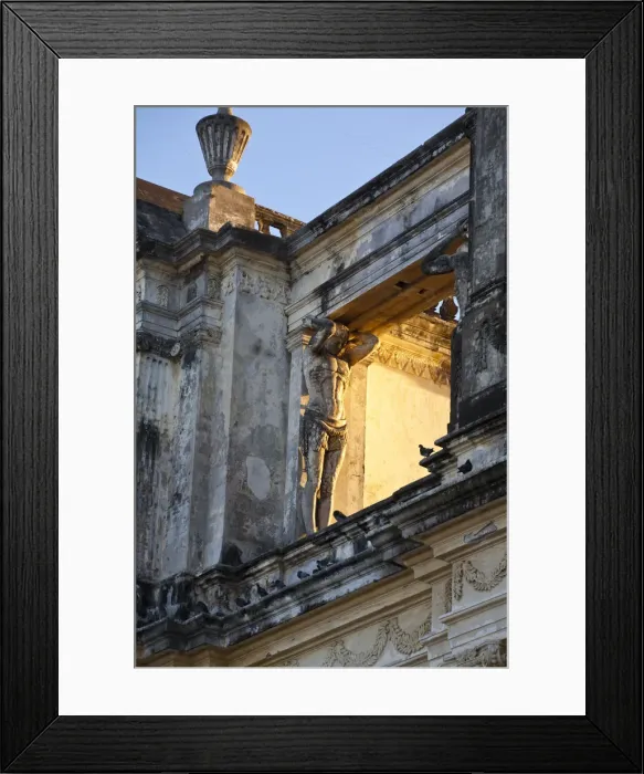 Framed Print : Nicaragua, Leon, Leon Cathedral, known as Basilicade la Asuncion, Bell Tower Framed Print : Nicaragua, Leon, Leon Cathedral, known as Basilicade la Asuncion, Bell Tower