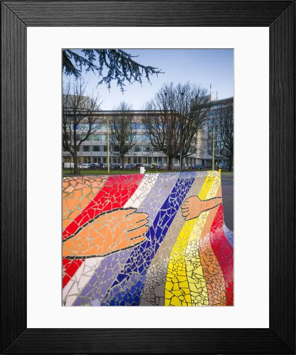 Framed Print : Netherlands, The Hague, Vredespaleis, Peace Palace, seat of the UN International Court Framed Print : Netherlands, The Hague, Vredespaleis, Peace Palace, seat of the UN International Court