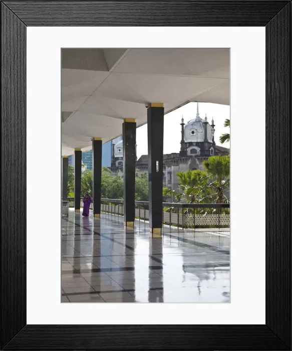 Framed Print : National Mosque of Malaysia (Masjid Negara), Kuala Lumpur, Malaysia Framed Print : National Mosque of Malaysia (Masjid Negara), Kuala Lumpur, Malaysia