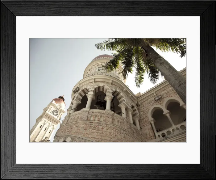 Framed Print : Sultan Abdul Samad building, Dataran Merdeka (Independence Square), Kuala Lumpur