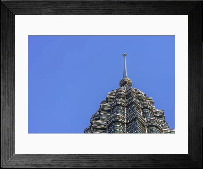 Framed Print : Malaysia, Kuala Lumpur, Petronas Towers Framed Print : Malaysia, Kuala Lumpur, Petronas Towers
