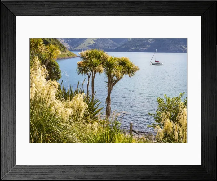 Framed Print : Onuku, Akaroa, Banks Peninsular, Canterbury, South Island, New Zealand Framed Print : Onuku, Akaroa, Banks Peninsular, Canterbury, South Island, New Zealand
