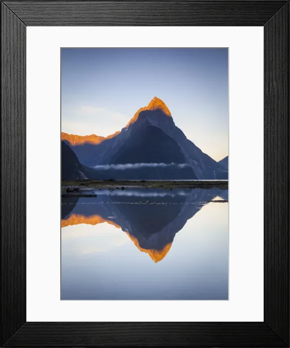 Framed Print : Mitre Peak, Milford Sound, Fiordland National Park, South Island, New Zealand Framed Print : Mitre Peak, Milford Sound, Fiordland National Park, South Island, New Zealand