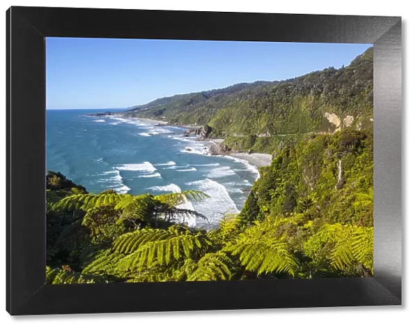 Dramatic coastal landscape, Punakaiki, West Coast, South Island, New Zealand