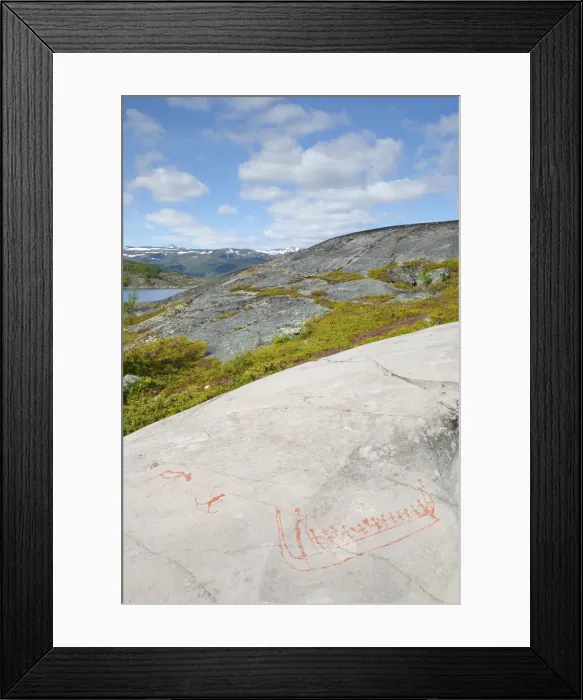 Framed Print : The UNESCO World Heritage Site of the Alta Rock Art, Alta, Finnmark, Norway Framed Print : The UNESCO World Heritage Site of the Alta Rock Art, Alta, Finnmark, Norway