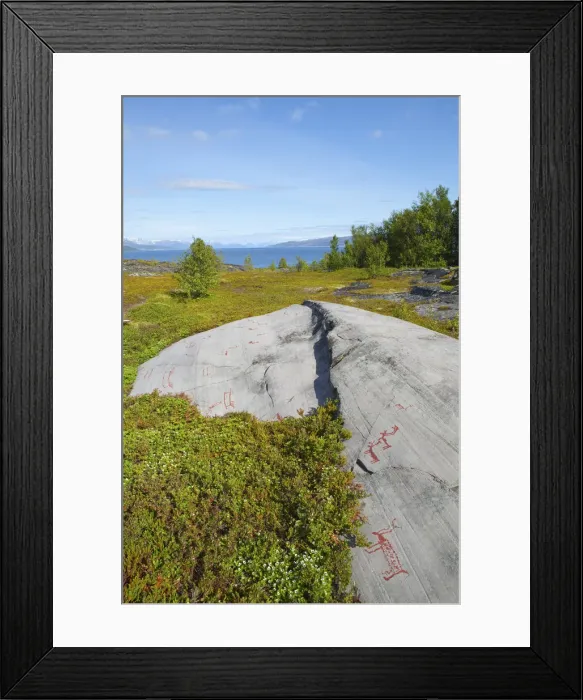 Framed Print : The UNESCO World Heritage Site of the Alta Rock Art, Alta, Finnmark, Norway Framed Print : The UNESCO World Heritage Site of the Alta Rock Art, Alta, Finnmark, Norway