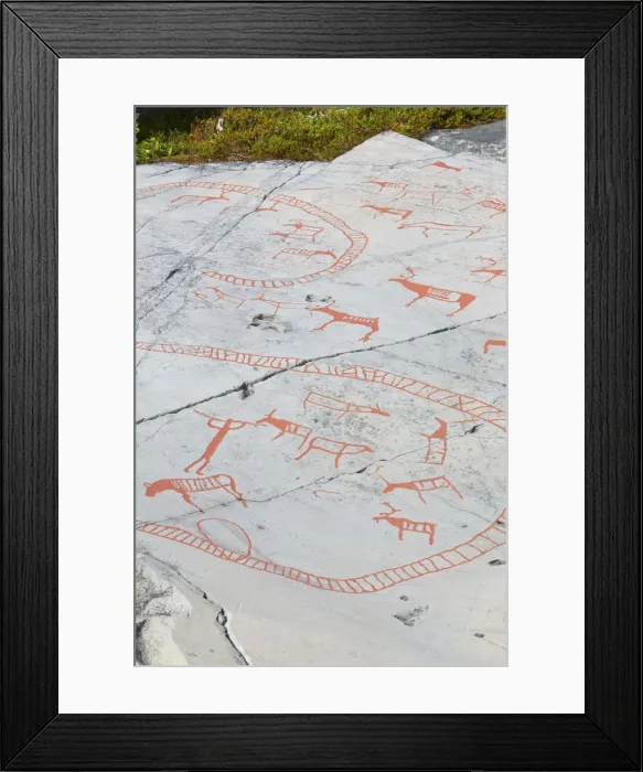 Framed Print : The UNESCO World Heritage Site of the Alta Rock Art, Alta, Finnmark, Norway Framed Print : The UNESCO World Heritage Site of the Alta Rock Art, Alta, Finnmark, Norway
