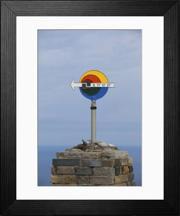 Framed Print : Nordkapp, Finnmark, Norway