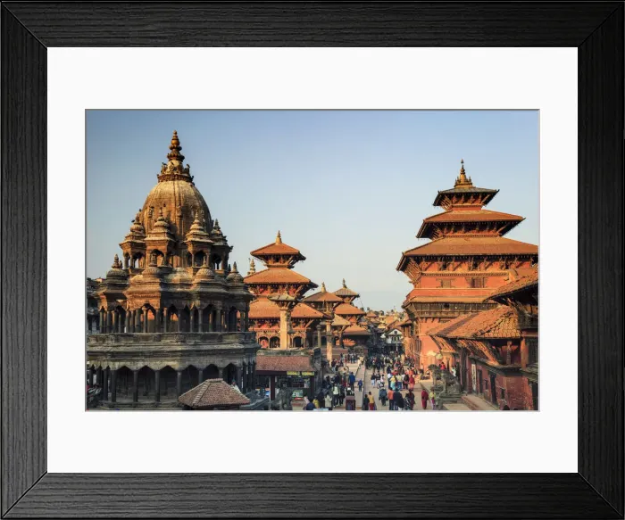 Framed Print : Nepal, Kathmandu, Patan (UNESCO Site), Durbar Square Framed Print : Nepal, Kathmandu, Patan (UNESCO Site), Durbar Square