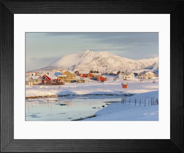 Framed Print : Sommaroy, Troms region, Arctic region, Norway Framed Print : Sommaroy, Troms region, Arctic region, Norway
