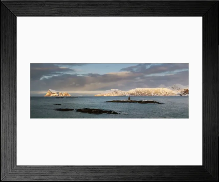 Framed Print : Sommaroy, Troms region, Norway Framed Print : Sommaroy, Troms region, Norway