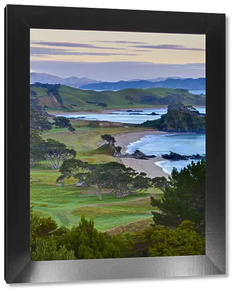 Dramatic coastal landscape near Whangarei, Northland, New Zealand