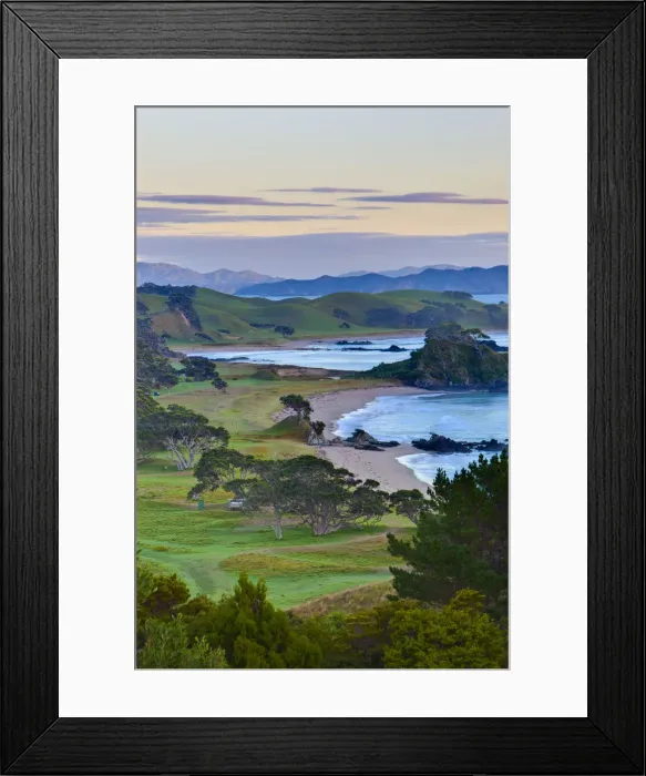 Framed Print : Dramatic coastal landscape near Whangarei, Northland, New Zealand Framed Print : Dramatic coastal landscape near Whangarei, Northland, New Zealand