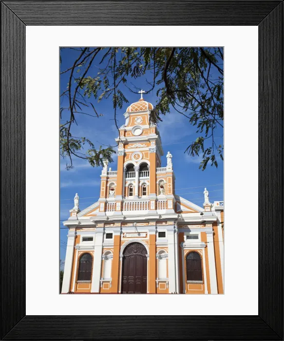 Framed Print : Nicaragua, Granada, Iglesia de Xalteva Framed Print : Nicaragua, Granada, Iglesia de Xalteva