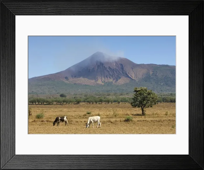 Framed Print : Telica Volcano, Leon department, northwestern Nicaragua Framed Print : Telica Volcano, Leon department, northwestern Nicaragua