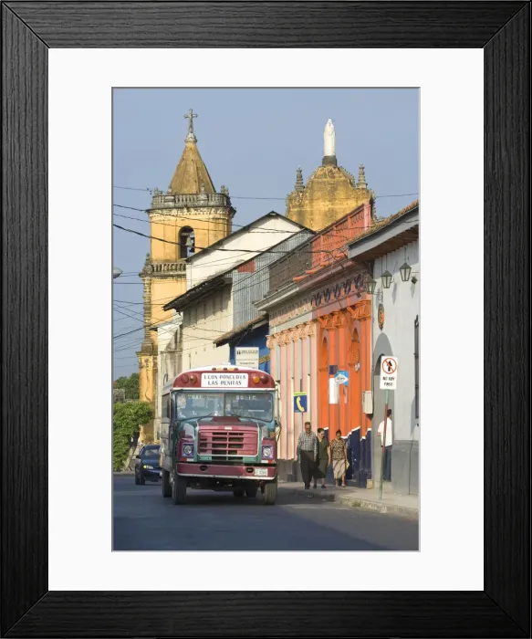 Framed Print : Iglesia de la Recoleccion, Leon, Nicaragua Framed Print : Iglesia de la Recoleccion, Leon, Nicaragua