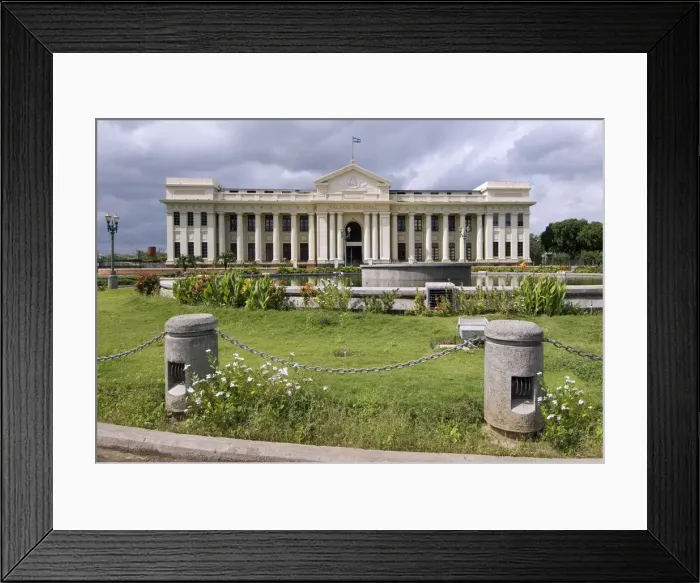 Framed Print : National Palace of Culture, Managua, Nicagragua