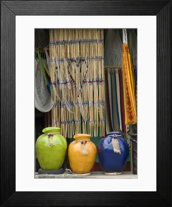Framed Print : Nicaragua, San Juan de Oriente, Pueblo Blanco, Artestians, Pottery Framed Print : Nicaragua, San Juan de Oriente, Pueblo Blanco, Artestians, Pottery
